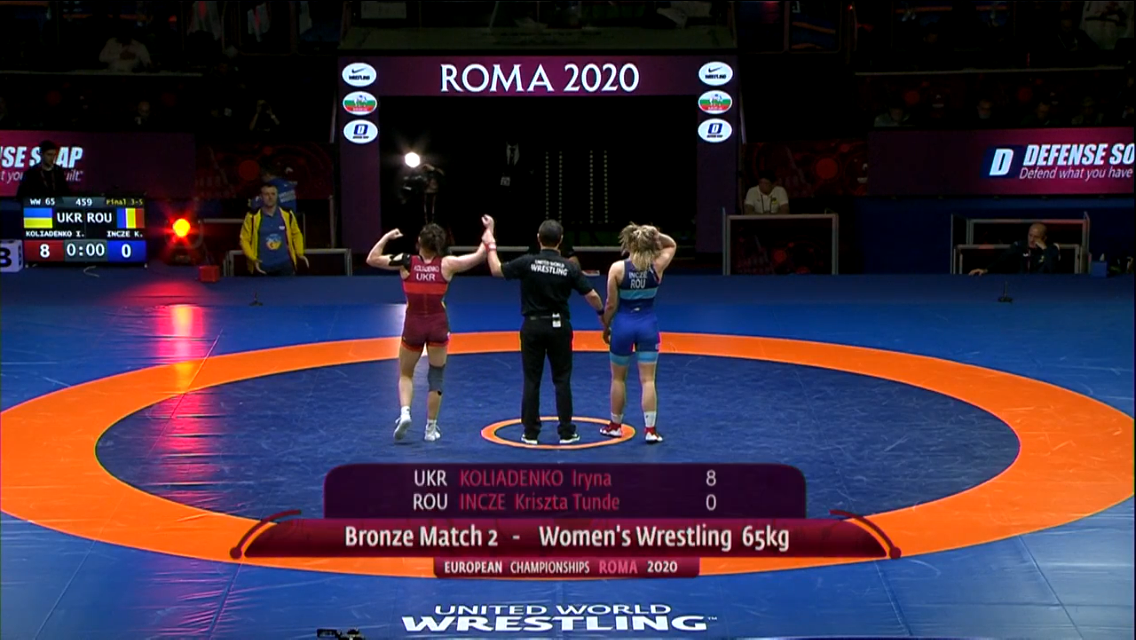 Перемога над румунською спортсменкою